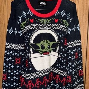Gorgu (baby yoda) Christmas sweater